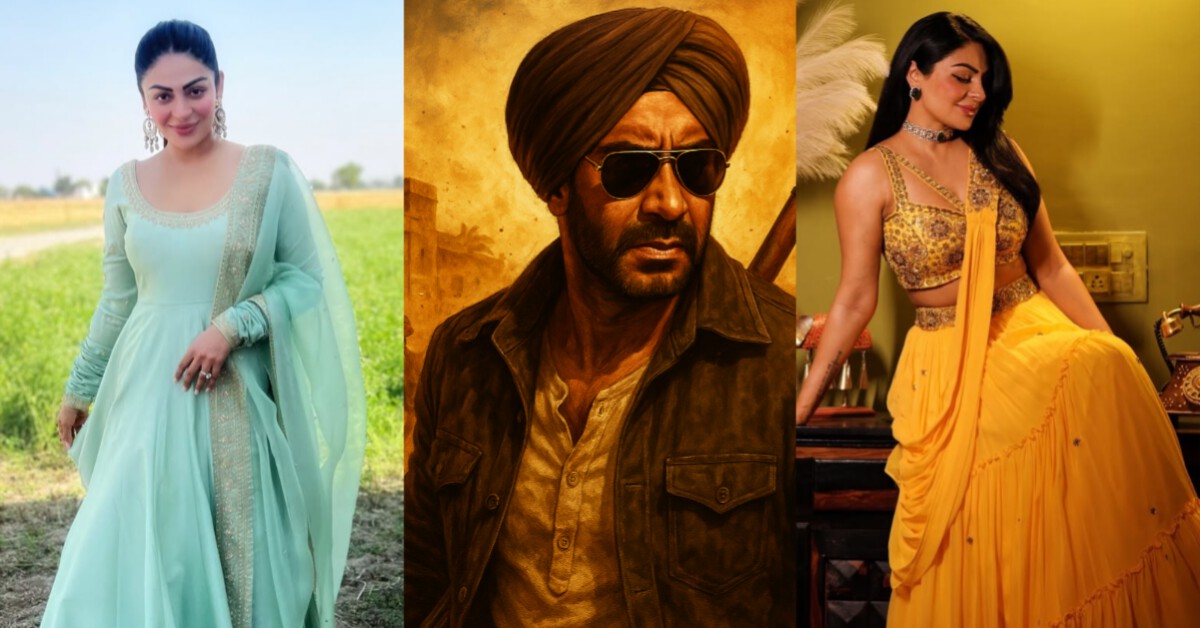 Neeru Bajwa in Son of Sardaar 2 with traditional look