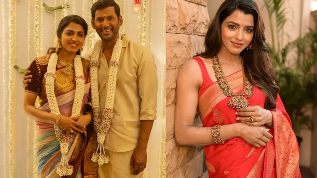 Sai Dhanshika चेन्नई इवेंट में विशाल के साथ, सगाई की खबरों में वायरल